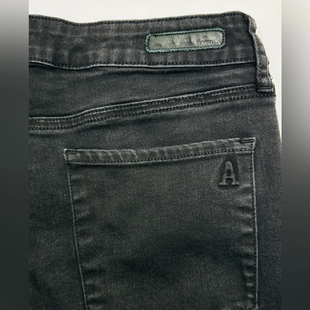 Articles of Society Women's‎ Size 29 Black Denim Distressed Skinny Jeans (D33)